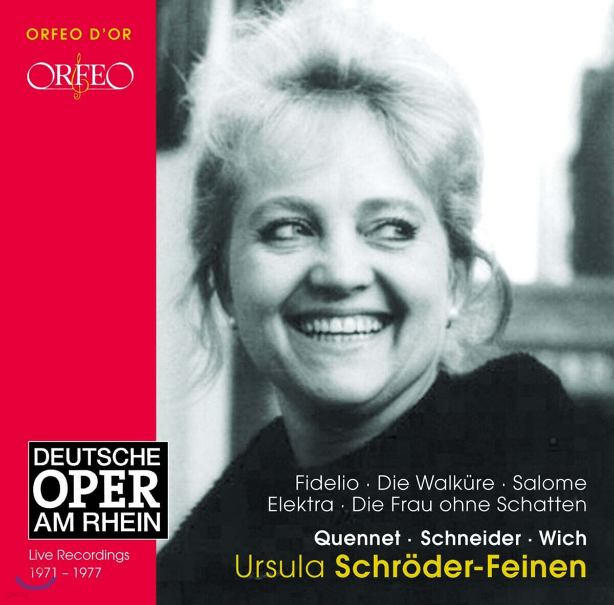 Ursula Schroder-Feinen 베토벤 / 바그너 / 슈트라우스: 오페라 아리아집 (Beethoven / Wagner / Strauss: Opera Arias)