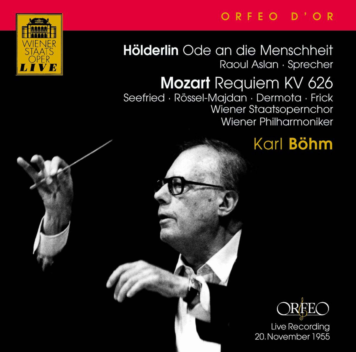 Karl Bohm 모차르트: 레퀴엠 - 칼 뵘 (Mozart: Requiem K.626)