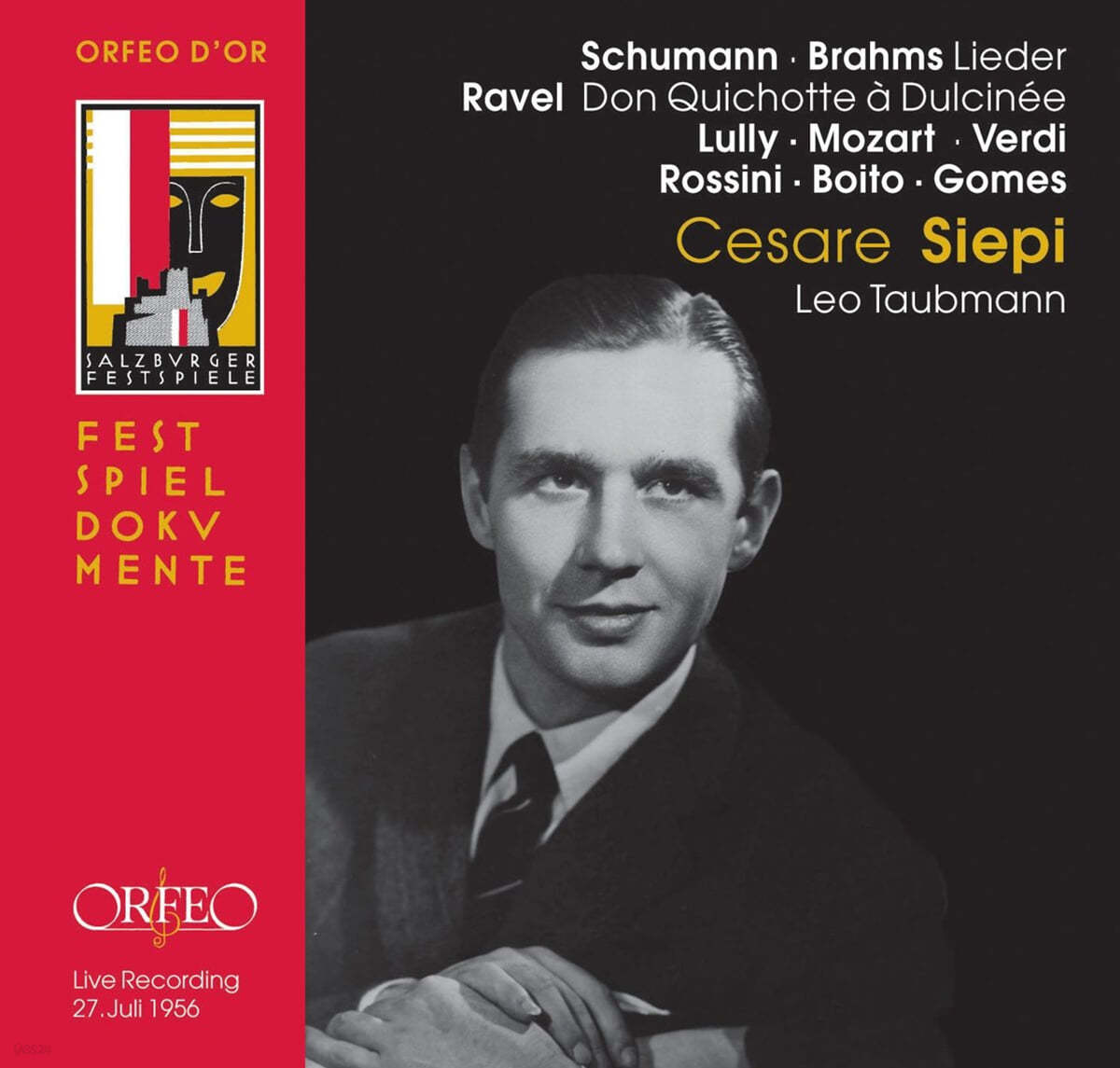 Cesare Siepi 세사레 시에피가 부르는 슈만, 브람스 가곡 외 (Schumann / Brahms: Lieder - Liederabend) 