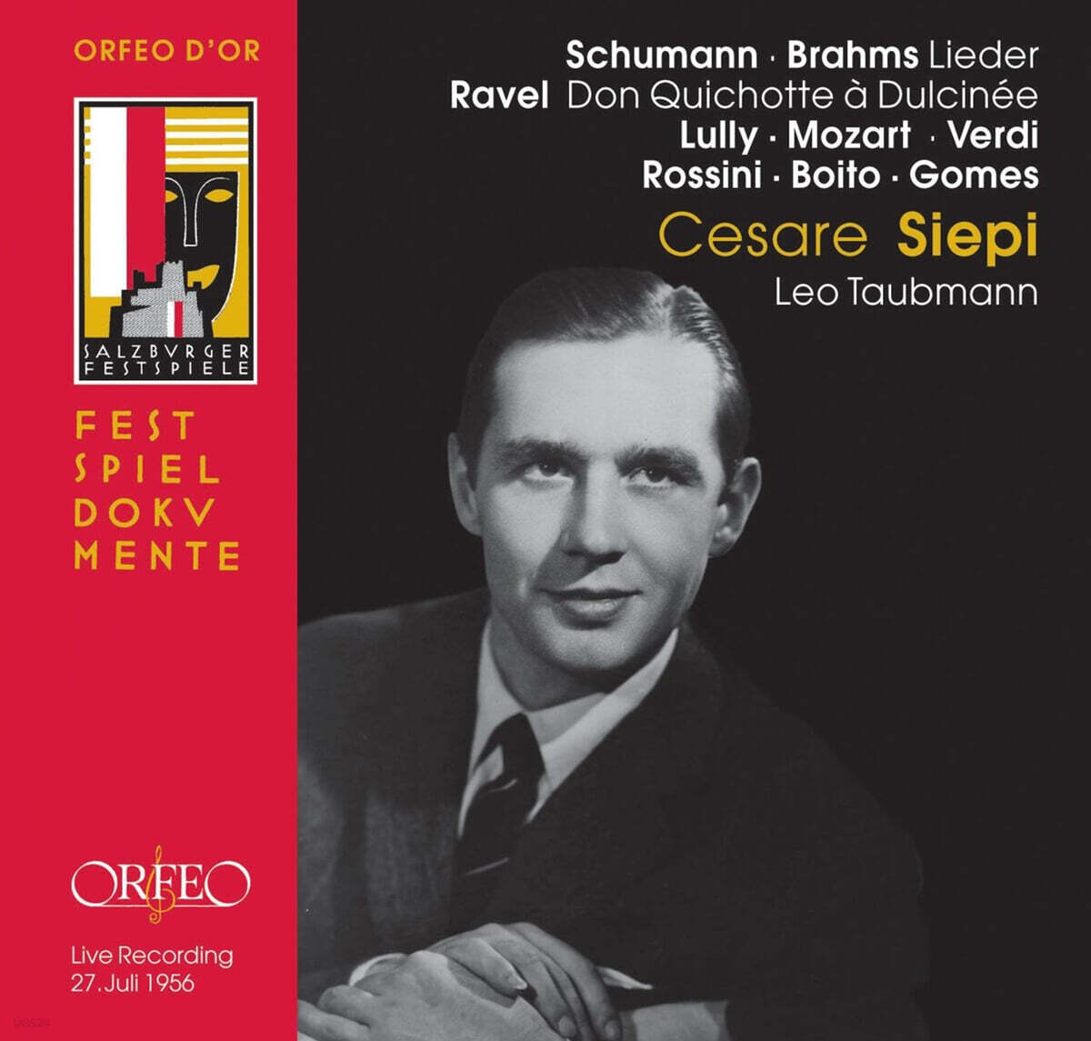 Cesare Siepi 세사레 시에피가 부르는 슈만, 브람스 가곡 외 (Schumann / Brahms: Lieder - Liederabend)