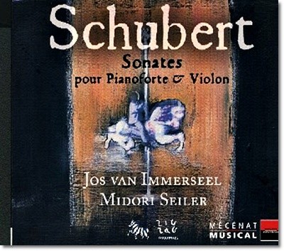 Midori Seiler /  Jos van Immerseel Ʈ: ̿ø ҳŸ D385, D384, D408, D574 (Schbert: Sonatas for pianoforte and violin)