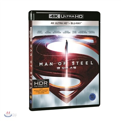 맨 오브 스틸 (2Disc 4K UHD) : 블루레이