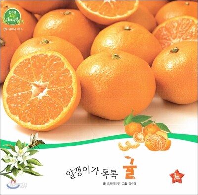 호기심 오감 자연관찰 57 알갱이가 톡톡 귤 (열매와 채소)