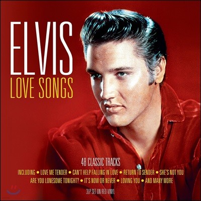 Elvis Presley — Love Songs 앨범 커버