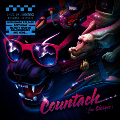 Shooter Jennings — Countach 앨범 커버
