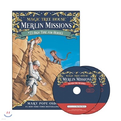 Merlin Mission #23 : High Time for Heroes (Book + CD)