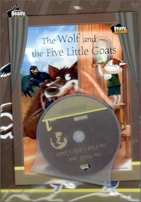 Ready Action Level 1 : The Wolf and the Five Little Goats (Drama Book+Skills Book+Audio CD)