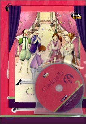 Ready Action Level 2 : Cinderella (Drama Book + Workbook + Audio CD)