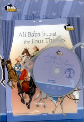 Ready Action Level 3 : Ali Baba Jr. and the Four Thieves (Drama Book+Skills Book+Audio CD)