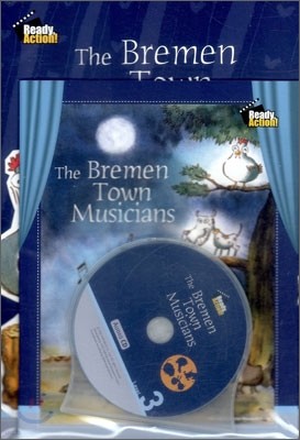 Ready Action Level 3 : The Bremen Town Musicians (Drama Book+Skills Book+Audio CD)