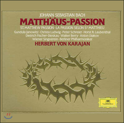 Herbert Von Karajan :   (Bach: St Matthew Passion, BWV244)