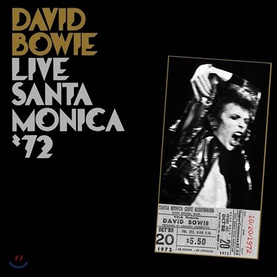 David Bowie — Live In Santa Monica '72 (1972년 산타 모니카 라이브 콘서트) 앨범 커버
