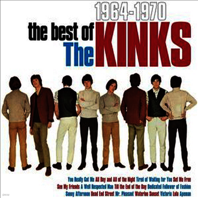 Kinks — Best Of The Kinks 1964-1970 앨범 커버