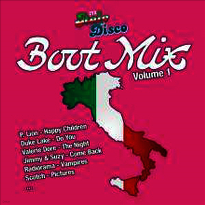 Various Artists — ZYX Italo Disco Boot Mix Vol.1 앨범 커버