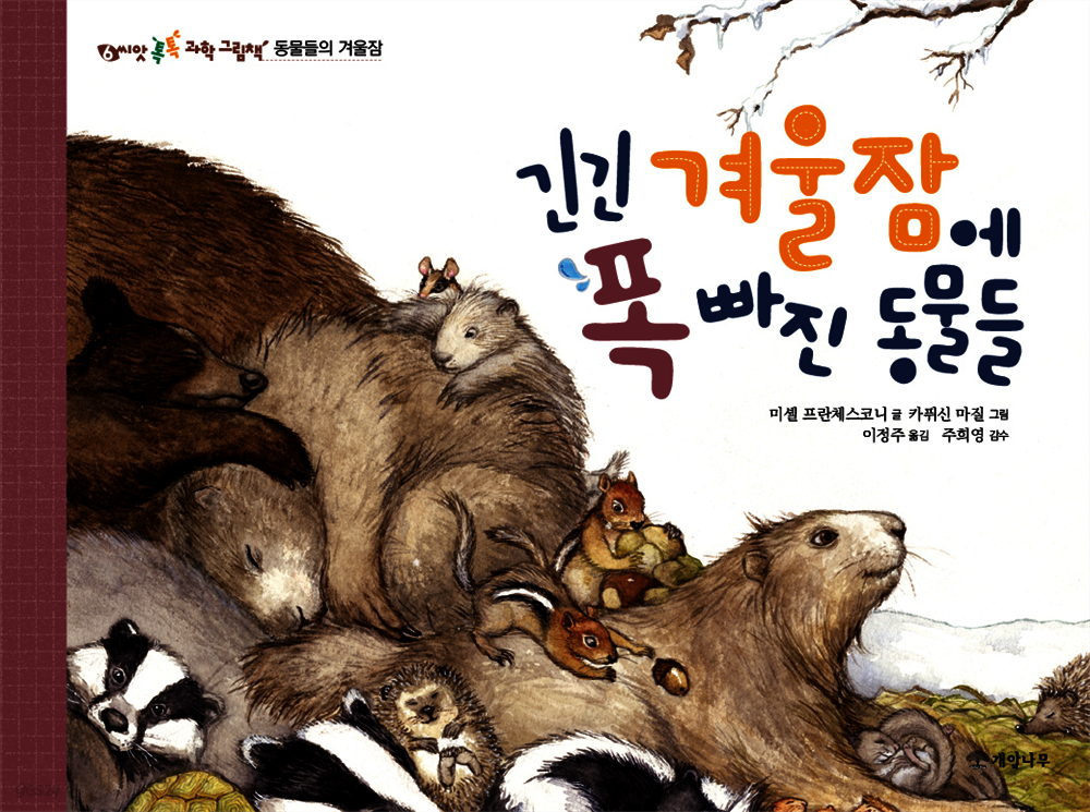 긴긴 겨울잠에 폭 빠진 동물들 - 씨앗 톡톡 과학 그림책 6