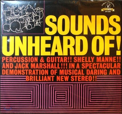 Shelly Manne & Jack Marchall — Sounds Unheard Of 앨범 커버
