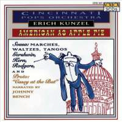  ̱  ǰ (Cincinnati Pops Orchestra - American As Apple Pie) (3CD) - Erich Kunzel
