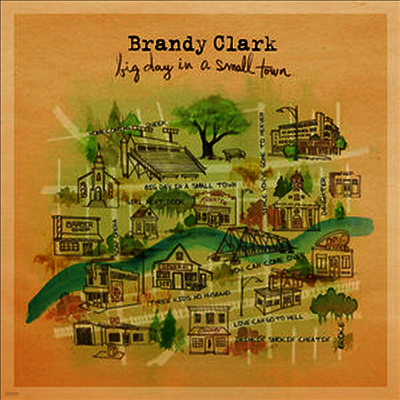 Brandy Clark — Big Day In A Small Town 앨범 커버