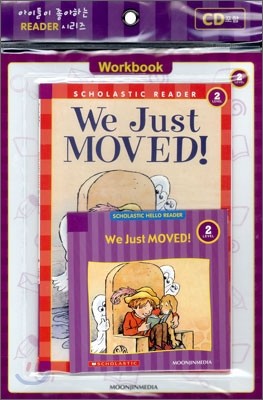 Scholastic Hello Reader Level 2-12 : We Just MOVED! (Book+CD+Workbook Set)
