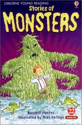 Usborne Young Reading Audio Set Level 1-22 : Stories of Monsters (Book & CD)