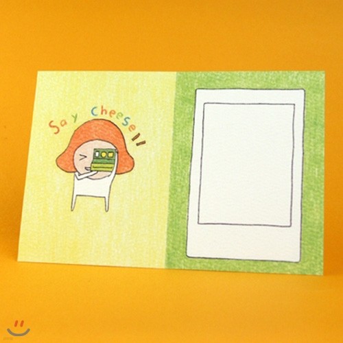 2in1card-Say Cheese