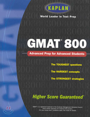 Kaplan GMAT 800