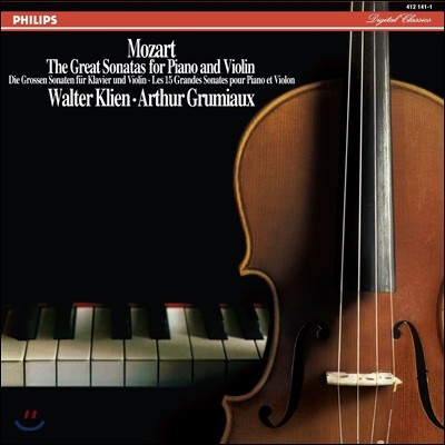 Arthur Grumiaux / Walter Klien Ʈ: ̿ø ҳŸ (Mozart: Great Sonatas for Violin And Piano)
