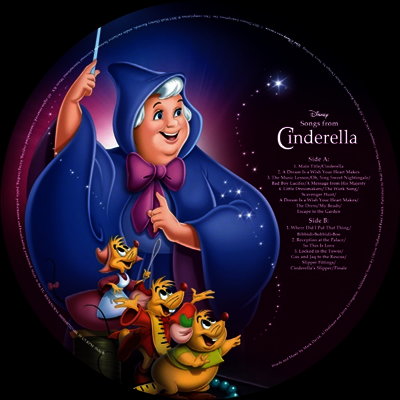 O.S.T. — Songs From Cinderella (신데렐라) (Soundtrack)(Picture Disc) 앨범 커버