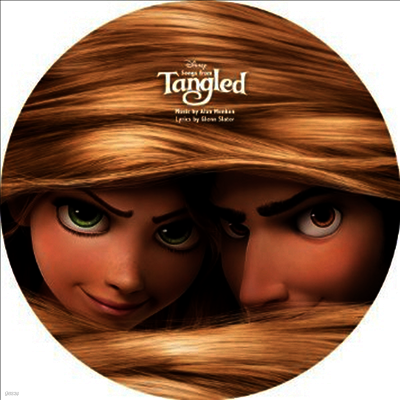 Alan Menken — Songs From Tangled (라푼젤) (Soundtrack)(Picture Disc) 앨범 커버