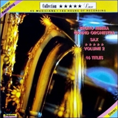 [߰] Bruno Ribera Grand Orchestra / Sax Vol. 2 (Ϻ)