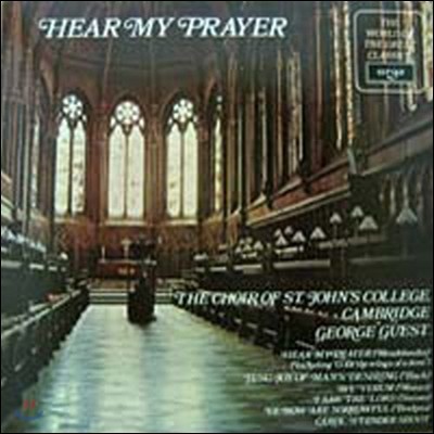 [߰] [LP] St. John's College Choir / Hear My Prayer (selrd513)