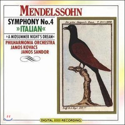 Janos Kovacs, Janos Sandor / Mendelssohn : Symphony No.4 (/̰/15526)