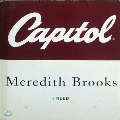 [߰] Meredith Brooks / I Need (/Digipack/Single)