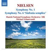 [̰] Michael Schonwandt / Ҽ :  1, 6 'Sinfonia Semplice' (Carl Nielsen : Symphonies No.1 & 6) (/̰/8570737)