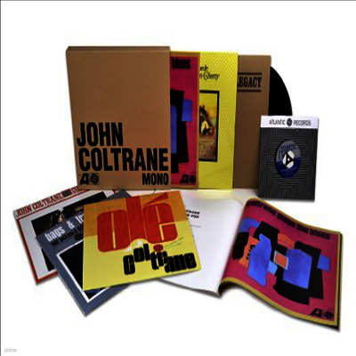 John Coltrane — The Atlantic Years In Mono (Remastered)(Box Set) 앨범 커버