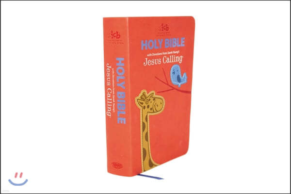 Icb, Jesus Calling Bible for Children, Leathersoft, Orange: With Devotions from Sarah Young's Jesus Calling