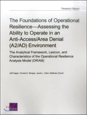 The Foundations of Operational Resilience-Assessing the Ability to Operate in an Anti-Access/Area Denial (A2/AD) Environment: The Analytical Framework