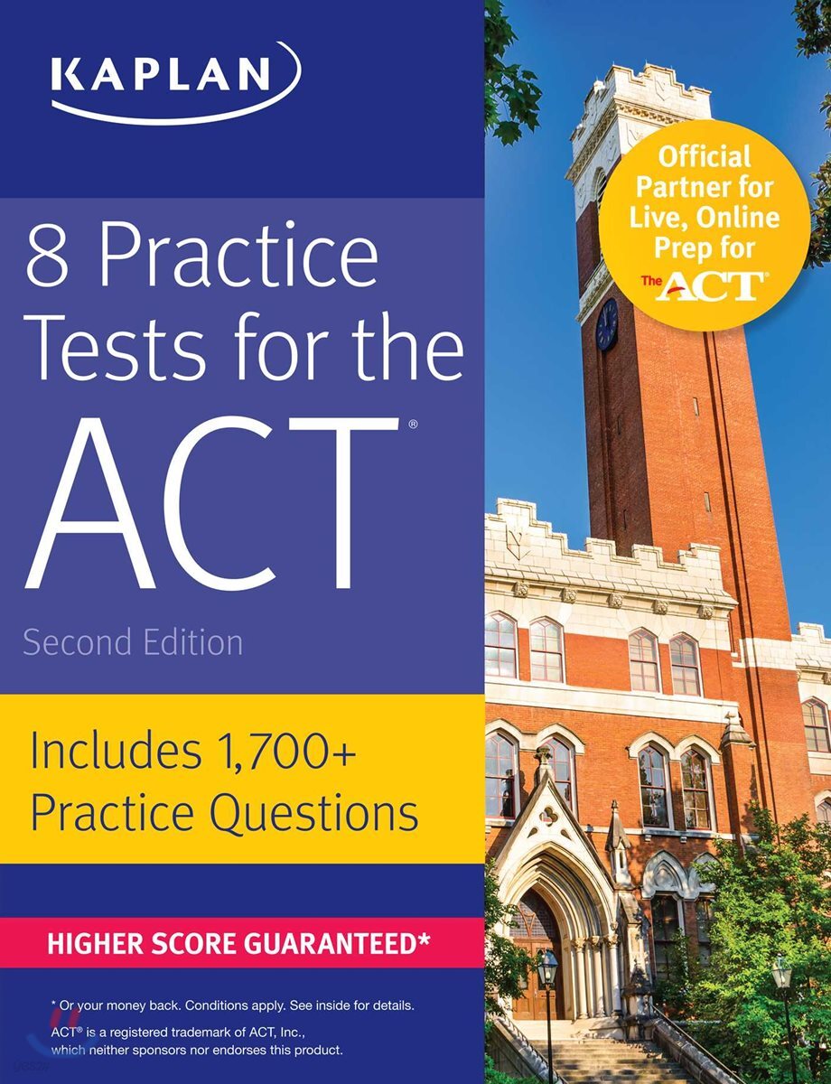 Kaplan 8 Practice Tests for the ACT