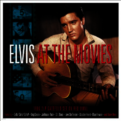 Elvis Presley — At The Movies (Gatefold) 앨범 커버