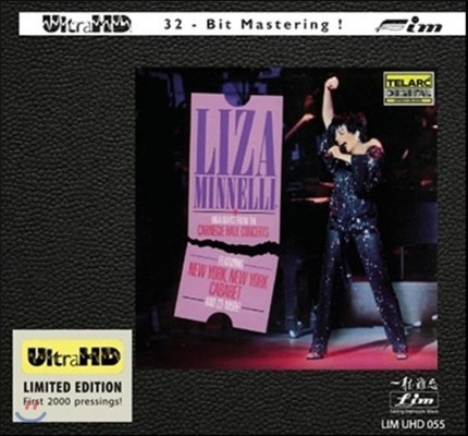 Liza Minnelli (라이자 미넬리) - Highlights From The Carnege Hall Concerts (카네기홀 콘서트 하이라이트) [Ultra HDCD Limited Edition]