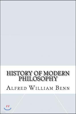 History of Modern Philosophy