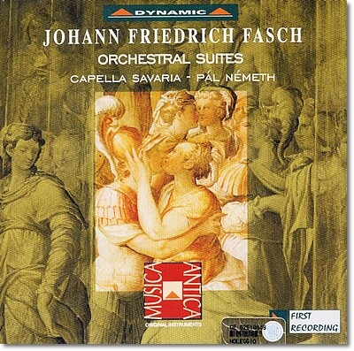 Pal Nemeth 파슈: 관현악 모음곡 (Johann Friedrich Fasch: Orchestral Suites)