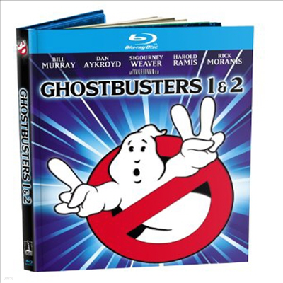 Ghostbusters 1 / Ghostbusters 2 (고스트버스터즈 1.2)(한글자막)(Blu-ray)