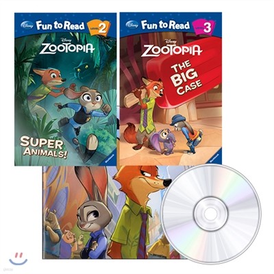 Zootopia: Disney Fun To Read 2 + Read Along 1