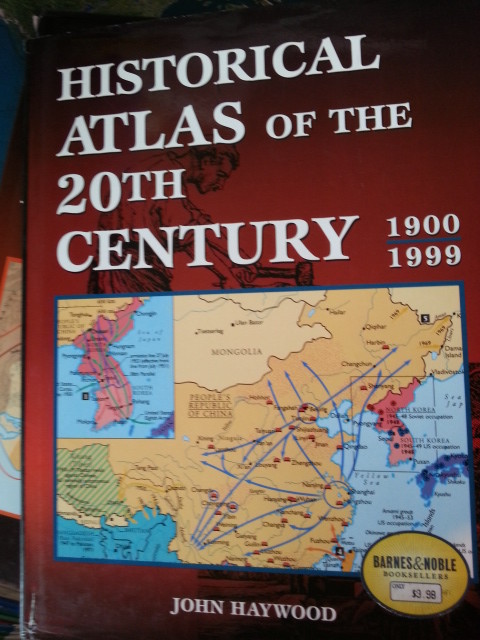 HISTORLCAL ATLAS OF THE 20TH CENTURY(연식모름)