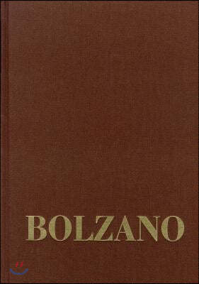 Bernard Bolzano, Briefwechsel Mit Franz Exner