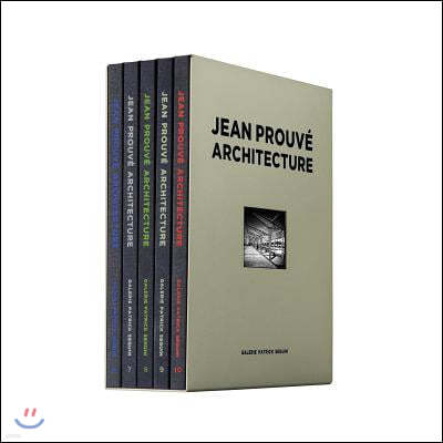 Jean Prouve - 5 Volume Box Set. 6,7,8,9,10