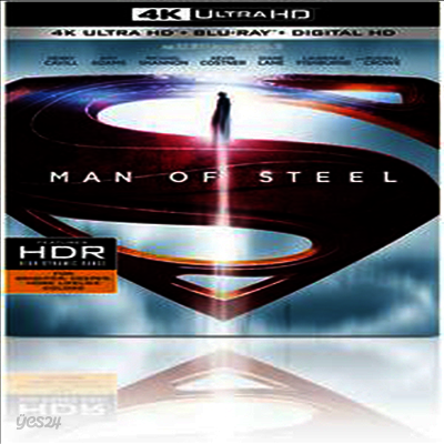 Man Of Steel (맨 오브 스틸) (한글무자막)(4K Ultra HD + Blu-ray + Digital HD)