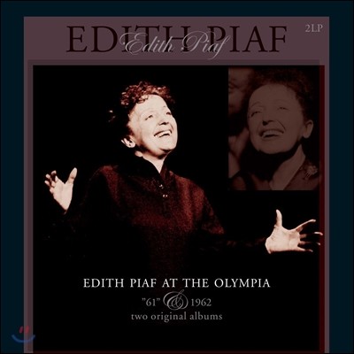 Edith Piaf (Ʈ Ǿ) - At The Olympia in 1961&1962 (1961, 62 øǾ ̺ ܼƮ) [2 LP]