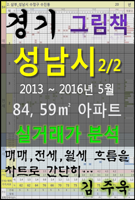 경기도 성남시 2/2 84,59㎡ 아파트 매매, 전세, 월세 실거래가 분석 (2013 ~ 2016.5월)